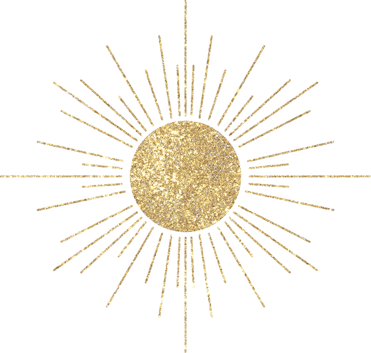Gold Sun Icon